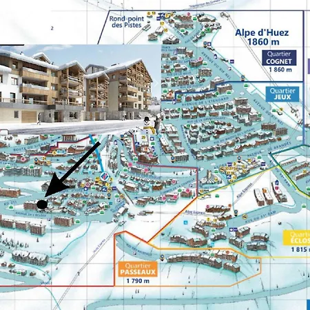 49m² Avec Parking, Proche Des Pistes A L'alpe D'huez - Fr-1-645-60 *